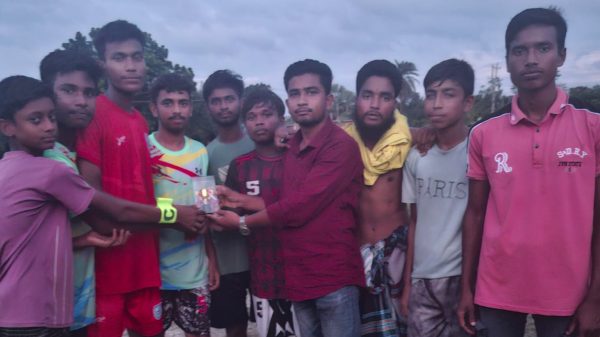 ময়মনসিংহের পরানগঞ্জে ফুটবল টুর্নামেন্টের ফাইনাল খেলা অনুষ্ঠিত