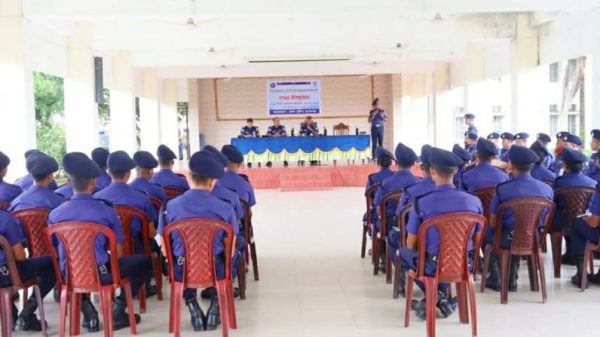 সুনামগঞ্জে নবনিয়োগপ্রাপ্ত কনস্টেবলদের প্রশিক্ষণ কোর্সের উদ্বোধন