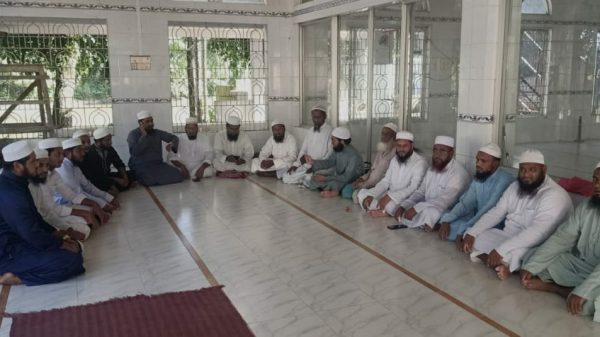 ধর্মপাশা উপজেলা জমিয়ত নেতৃবৃন্দ জননেতা মু.রশীদ আহমদকে এমপি হিসেবে দেখতে চান।
