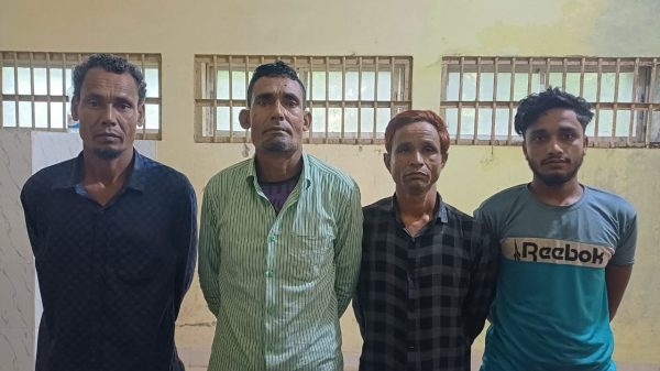 দোয়ারাবাজারে কবির হত্যা মামলায় চার আসামি গ্রেফতার